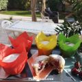 Muffins vegani con ciliegie