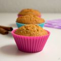 Apple cinnamon muffins with orange zest
