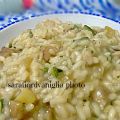 Risotto porcini e zucchine e l'ansia