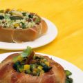 Ciambella di riso freddo con speck