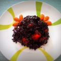 Riso venere (riso nero) con zucca rossa, spezie[...]