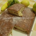 Torta con mix di frutta fresca, al olio