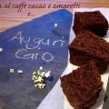 torta al caffe, cacao e amaretti