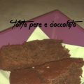 Torta Pere e Cioccolato