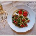 Insalata di fagioli al pesto