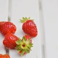 { Dal giardino: son spuntate le fragole }