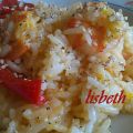 Riso thai con peperoni, gamberetti e zafferano:[...]