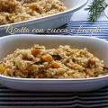 Risotto con zucca e funghi...semplici sapori[...]