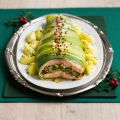 SALMONE AL CALDO CON RIPIENO AL PISTACCHIO
