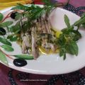 Acciughine marinate con la  mentuccia