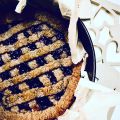 Crostata con farina di riso venere