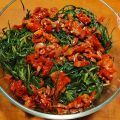Agretti conditi con aglio, olive nere e[...]