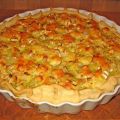 Quiche porri e patate al brie
