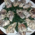 RINVOLTINI SU LETTO DI AGRETTI