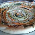 Brisèe Arlecchino con ricotta e verdurine