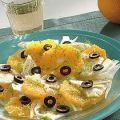 Insalata di arance, finocchi e olive nere