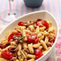 Malloreddus con salsiccia e funghi