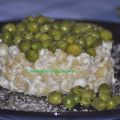 Ditalini con piselli freschi e ricotta