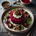  Tartare di barbabietola con ricotta e funghi[...]