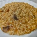 RISOTTO ALLA ZUCCA SPEZIATA CON FUNGHI