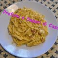 Trofie pancetta e zucchine