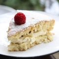 Torta delicata alla panna