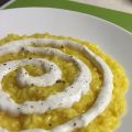 ...risotto allo zafferano con robiola fresca...