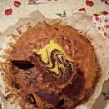 Torta zebrata vaniglia e cioccolato