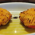Papacelle (peperoni) ripieni di patate e 'ndujia