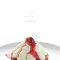 Dessert al lime, nocciole e amarene