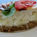 cheesecake salata con acciughe