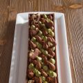 Crostata al cacao con namelake ai due cioccolati