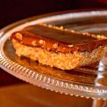 Peanut butter bars con nocciole