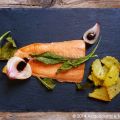 Salmone al forno con patate, chips di cavolo[...]