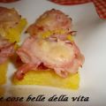 Tartine di polenta