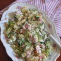 Fusilli con con zucchine, prosciutto cotto e[...]
