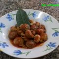 Sizigorrusu cun bagna / Snails with tomato sauce
