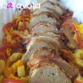 Polpettone di carne con verdure a Pasquetta