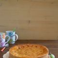 Crostata alla crema di mandorle ed amarene