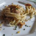 Linguine mollica di pane e tonno