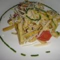 SCIALATIELLI CON I FUNGHI,POMODORINI;PESTO DI[...]