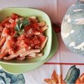 Caserecce con zucca e salsiccia