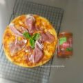Pizza Margherita con Prosciutto Crudo