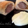 Panini ripieni con salsiccia o con speck e[...]