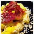 Gnocchi di farina di farro in salsa gialla con[...]