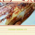 LASAGNA AL RAGU' DI FUNGHI E PANCETTA