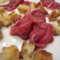 Carpaccio di carne.