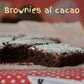Brownies al cacao