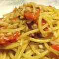 Spaghetti ai filetti di triglia e pomodorini