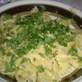 Farfalle con polpa di granchio e rucola